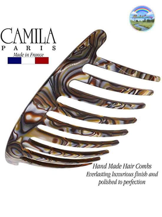 Decorative Hair Combs for Women Updo French Twist Hair Accessories Celluloid